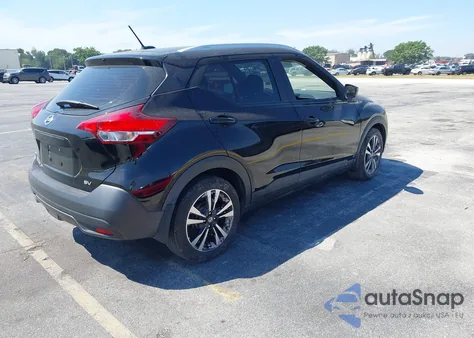 2019 Nissan Kicks Sv z USA, uszkodzony, nr VIN 3N1CP5CU7KL543620